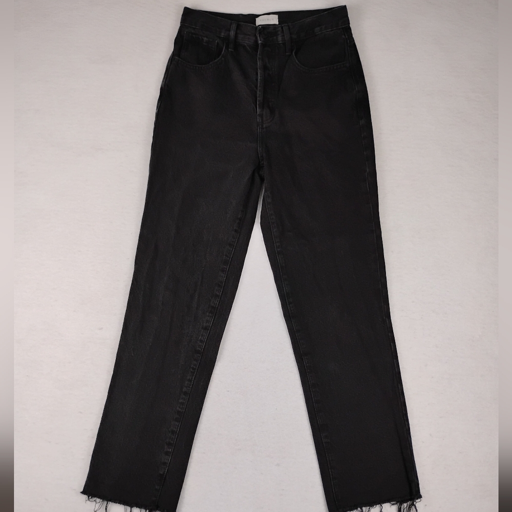Pacsun Dad Jeans In Black Wash Size 26 - Picture 2 of 8